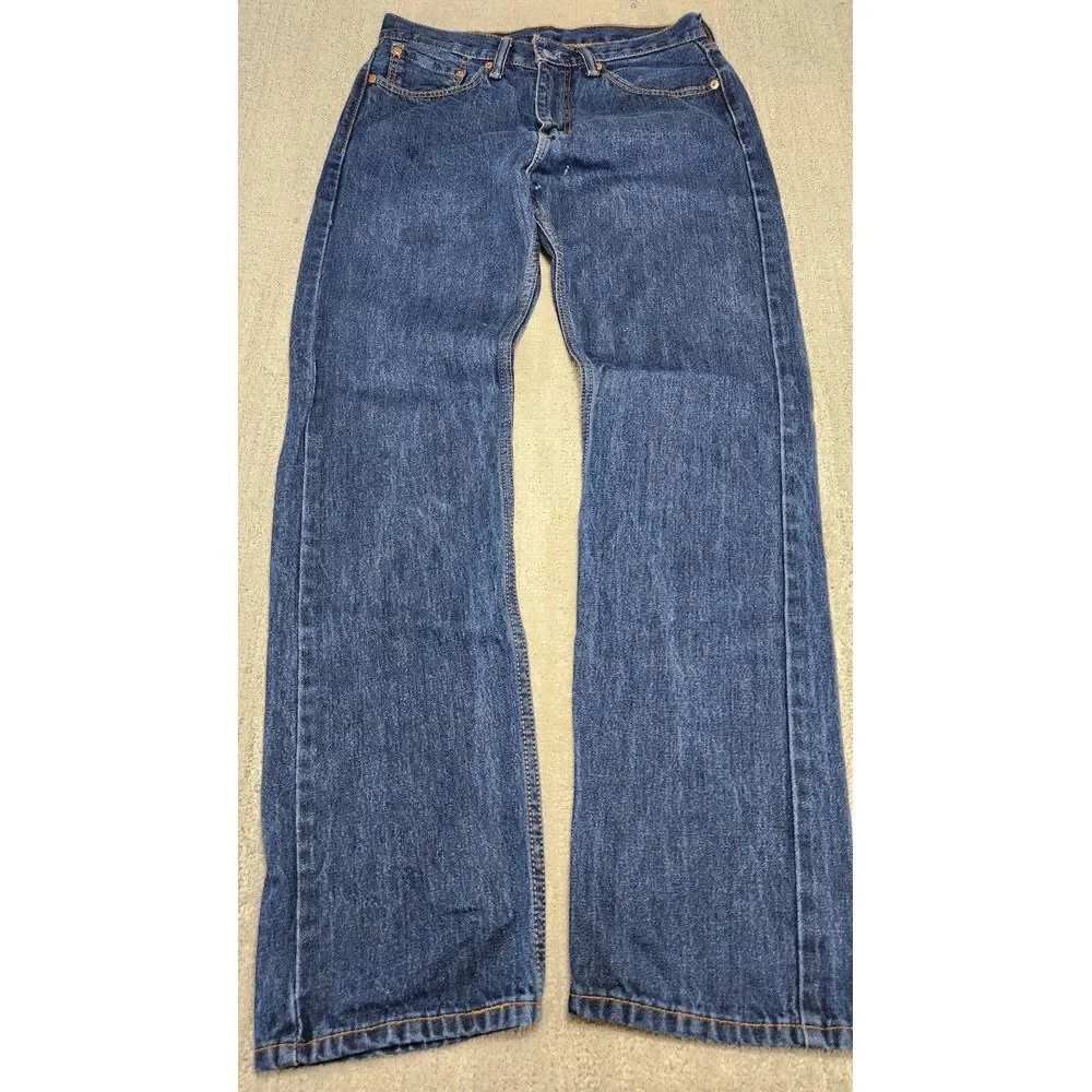 Levis 505 Jeans Men 30x33 *READ* Y2K Regular‎ Fit Denim Skater Dad Biker Classic